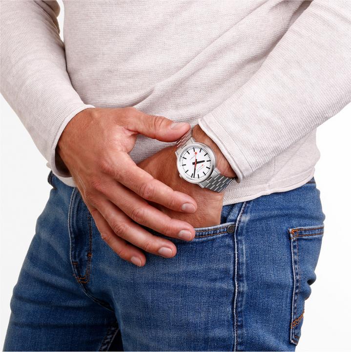 Immagine prodotto Mondaine L'originale (Orologio da polso analogico, 41 mm)