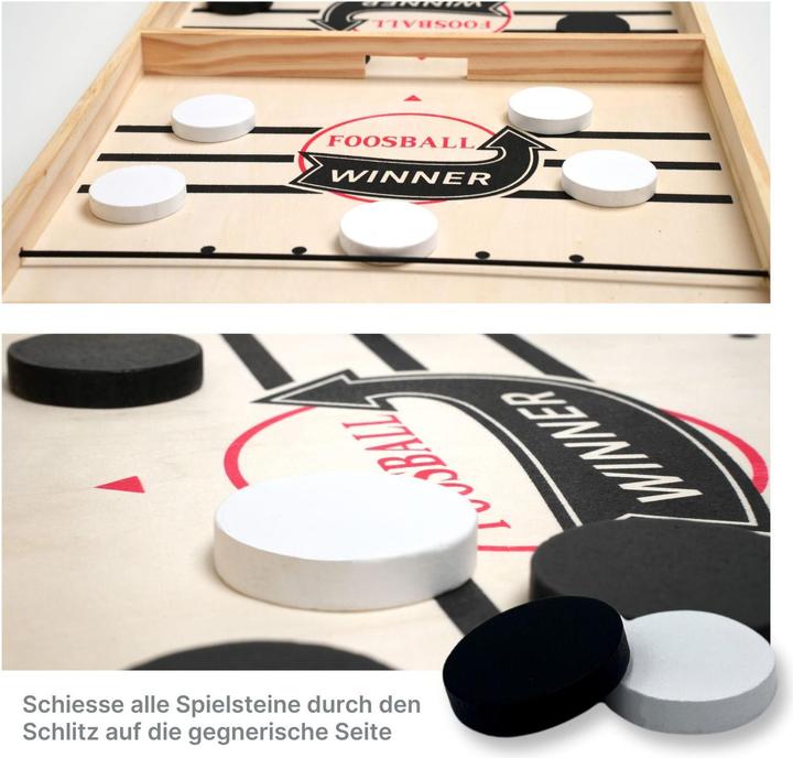 Actual product image Hermex Sling puck game Foosball Slingshot puck Table football Pucket large