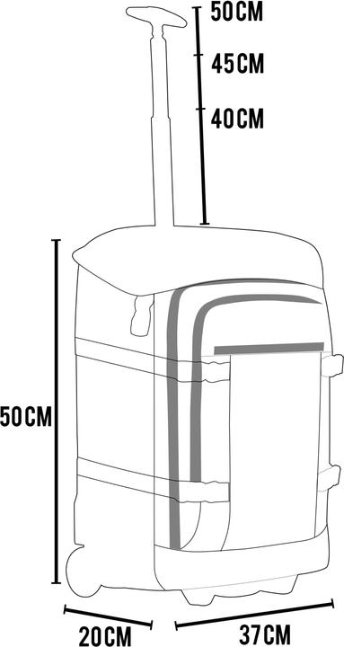 Produktbild Normani Rucksack und Regenüberzug (37 l, M (50 - 90l))