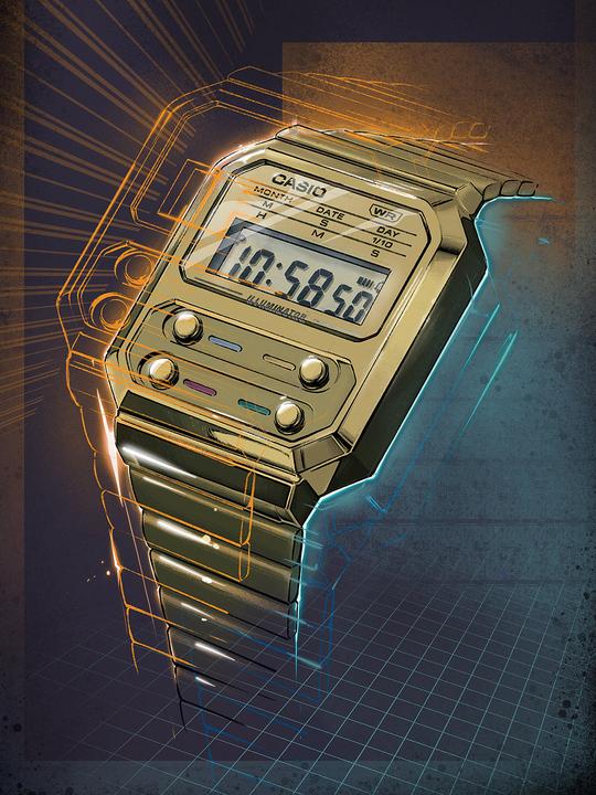 Produktbild Casio Vintage (Digitaluhr, 40.70 mm)