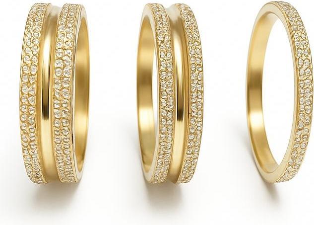 Produktbild NG Sports Knurlee Spacer Set, 1 1/8"/28.6, 1x10mm/1x5mm/1x2.5mm, cash-eema gold