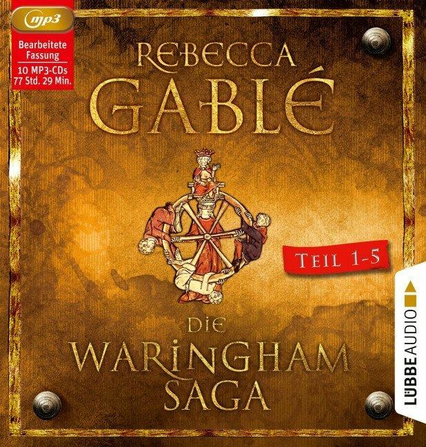 Image du produit La saga Waringham - Partie 1-Partie 5 (Rebecca Gablé, Martin May, Detlef Bierstedt, Allemand)