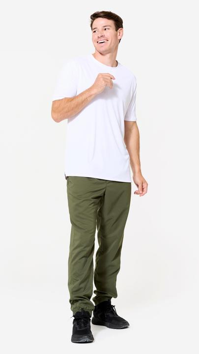 Produktbild Domyos Trainingshose Herren atmungsaktiv - Essential 120 khaki (W30/L33)