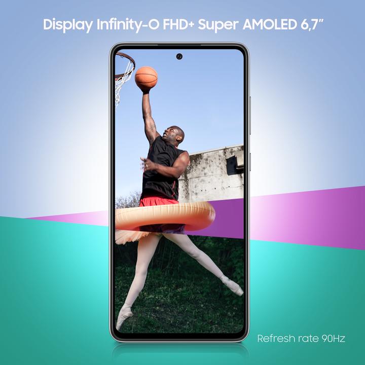 Image du produit Samsung Galaxy A72 UE (128 Go, Noir, 6.70", Double SIM, 64 Mpx, 4G)