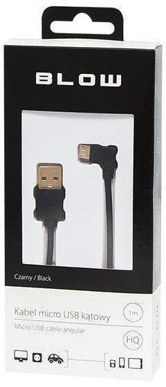 Produktbild Blow CABLE USB - MICROUSB 1M 66-090, BLACK (1 m)