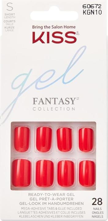 Immagine prodotto KISS Gel Fantasy Nails Qualunque cosa (Unghie artificiali, Rosa)