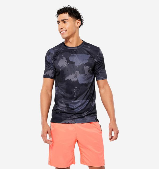 Produktbild Domyos T-Shirt Herren - Essential blau camouflage (3XL)