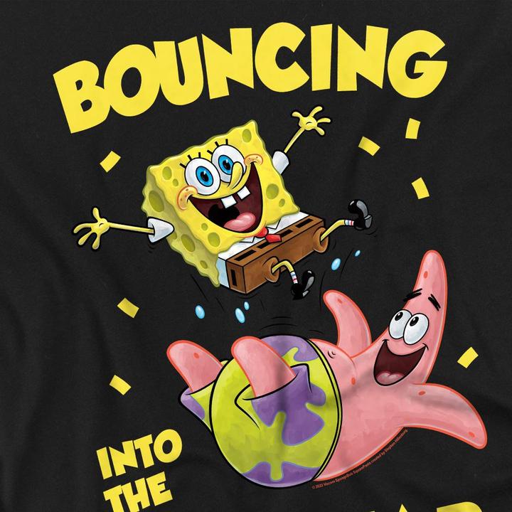 Image du produit Spongebob Squarepants - T-shirt BOUNCING INTO THE NEW YEAR - Homme (4XL)