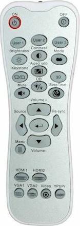 Actual product image Optoma UHD42 (UHD, 3400 lm, 1.21 - 1.59:1)