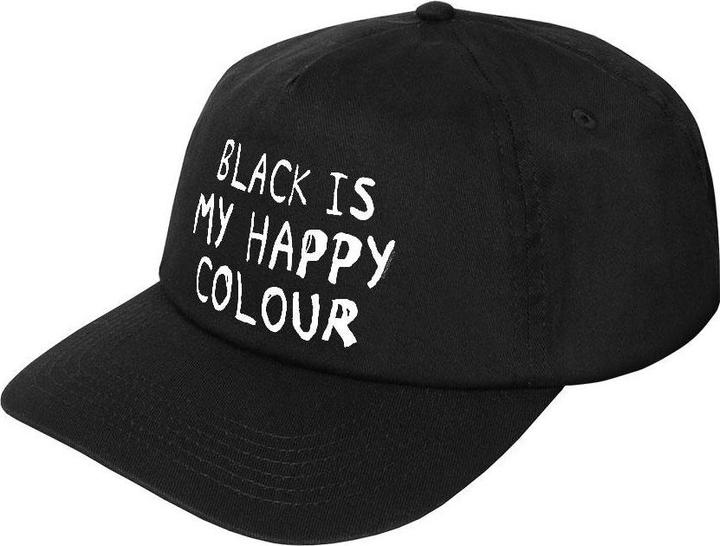 Image du produit Grindstore - Casquette de baseball BLACK IS MY HAPPY COLOUR (Taille unique)