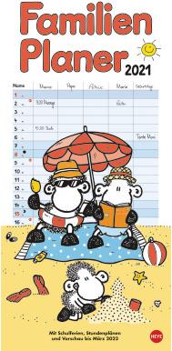 Produktbild Heye Familienplaner Sheepworld 840177026 DE,21 X 45cm,2021 (Hoch, Kein Einband, Deutsch)