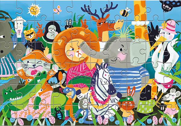 Produktbild Clementoni Eco Puzzle Frühling 60 Teile (60 Teile)