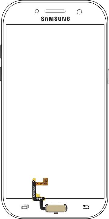 Immagine prodotto Samsung Pulsante Home di Galaxy A3 2017 (Galaxy A3 (2017))