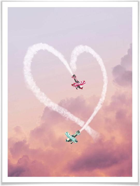 Produktbild Trenddeko Love is in the air (60 x 80 cm)
