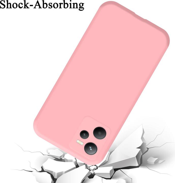 Immagine prodotto Cadorabo Custodia in silicone liquido TPU per Realme C35 / Narzo 50A PRIME (Realme C35, Realme Narzo 50A Prime)