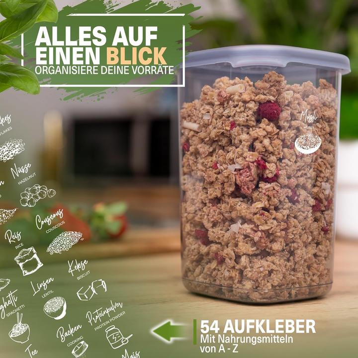 Actual product image Viwares Vorratsdosen-Set (36 Stück) (1.75 l)