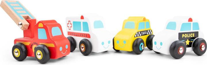 Produktbild New Classic Toys Fahrzeugset - 4 Fahrzeuge