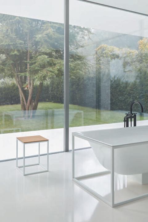 Actual product image Bette Lux Shape rectangular bathtub free-standing 170x75x45cm, 2 sloping backs, 3451- (156 l, 170 cm, 75 cm)