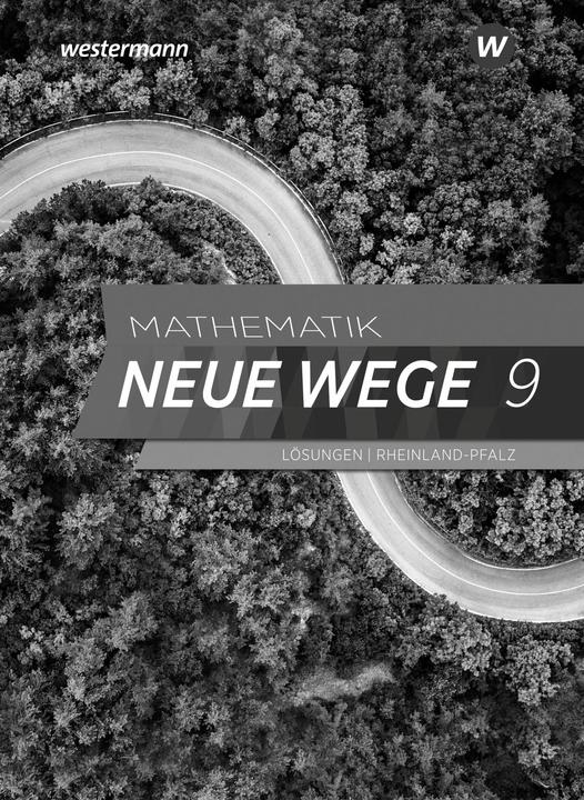 Produktbild Mathematik Neue Wege SI 9. Arbeitsheft mit Lösungen. Für Rheinland-Pfalz (Deutsch, 2024)
