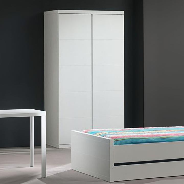 Produktbild Vipack Lara 2 Türen Schrank Weiss (110 cm)