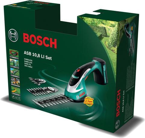 Image du produit Bosch Home & Garden ASB 10.8 LI Set (Taille-haies sans fil)