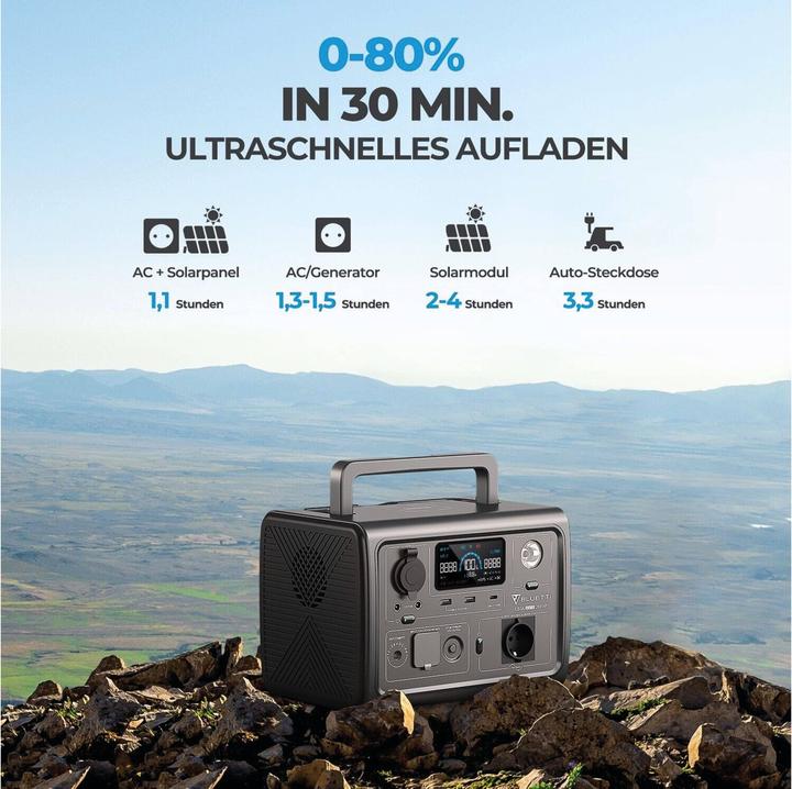 Actual product image Bluetti EB3A (268 Wh, 4.60 kg)