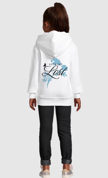 Actual product image Mister Tee MisterTee Lost Flowers Basic Kids Hoody - 175401 (146)