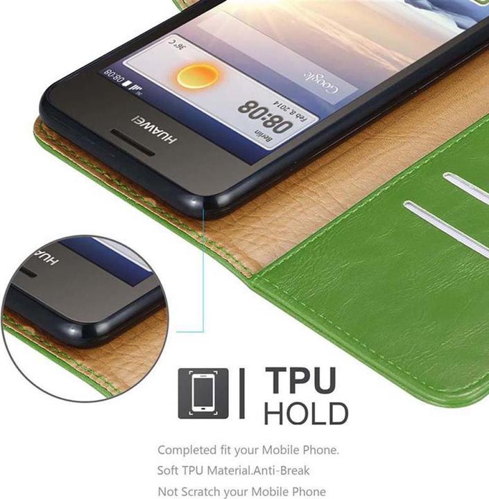Actual product image Cadorabo Book Luxury Cover (Huawei Ascend Y330, Huawei Ascend Y360)