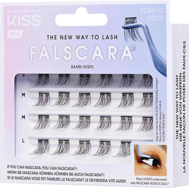 Actual product image KISS Lashes - Falscara Eyelash Wisp Multi - Bambi (Artificial eyelashes)
