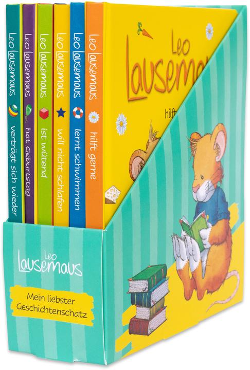 Produktbild Leo Lausemaus - Mein liebster Geschichtenschatz (Jubiläums-Schuber) (Deutsch, Marco Campanella, Caterina Giorgetti, 2024)