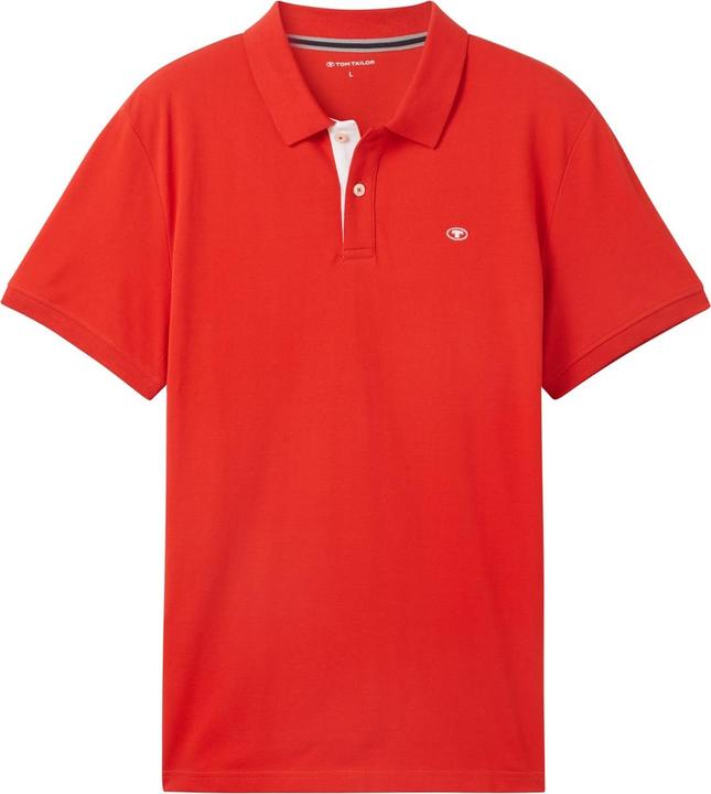 Tom Tailor Poloshirt BASIC Kurzarmshirt mit Polokragen (M)