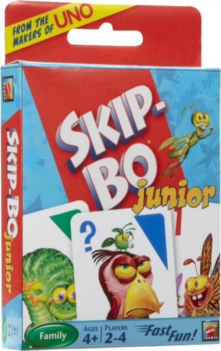 Image du produit Mattel Games Skip-Bo - Jeu de cartes Skip-Bo Junior (Allemand, Français, Italien)