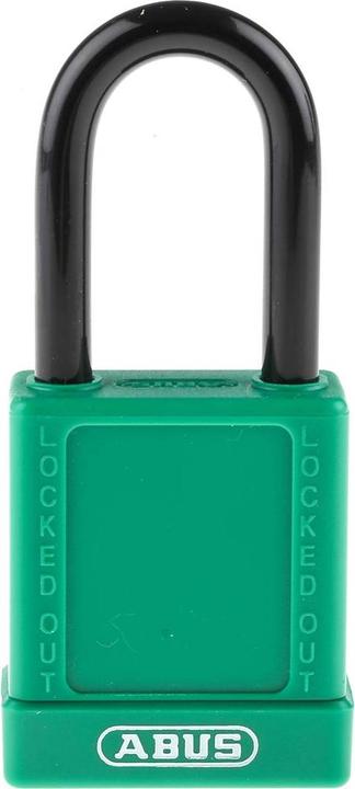 Rs Pro Green Non Conductive Safety Padlock,Std.