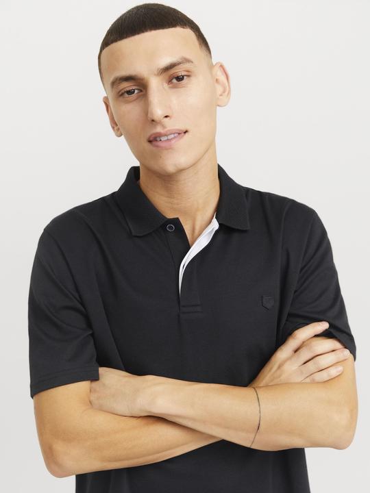 Immagine prodotto Jack & Jones Einfarbig Hemdkragen Poloshirt Poloshirt (M)