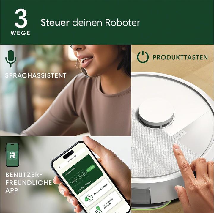 Actual product image iRobot Roomba 105 Combo (Vacuum mopping robot)
