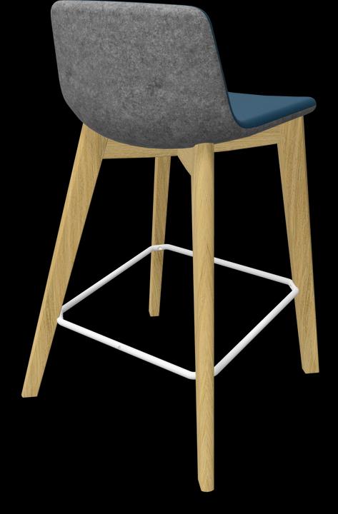 Actual product image Narbutas Twist & Sit Bar Stool