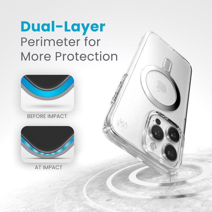 Actual product image speck Presidio Perfect-Clear - back cover for mobile phone (Apple iPhone 15 Pro Max)