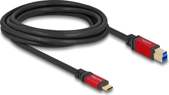 Produktbild Delock USB 5 Gbps Kabel USB Type-C Stecker zu USB Typ-B Stec (3 m, USB 3.2 Gen 1)