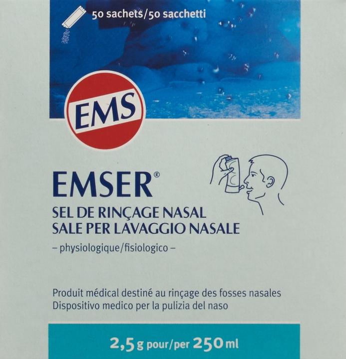 Image du produit Emser Sel de rinçage nasal (50 pièce(s))