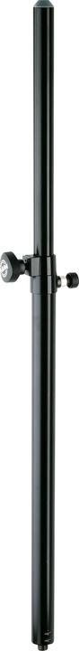 Actual product image K&M 21337, Spacer tube M20, black (1 pcs., Stand, Height-adjustable)