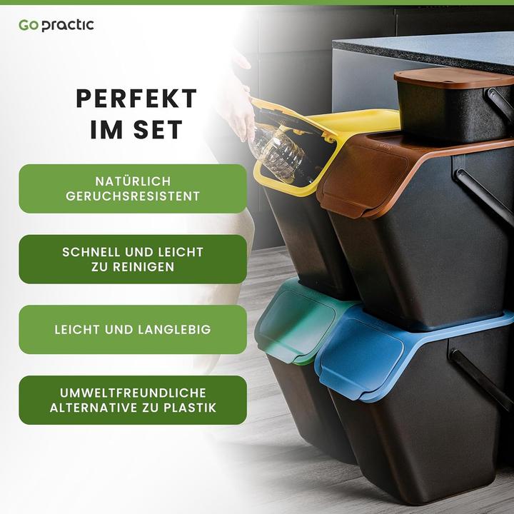 Produktbild Go Practic 4,5L Biomülleimer (4.50 l)