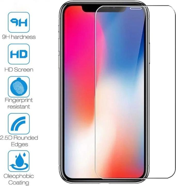 Image du produit Screenguard Apple iPhone X Film de protection en verre blindé Case Friendly Design (1 pièce(s), Apple iPhone X)
