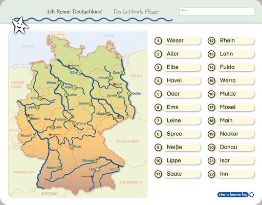 Immagine prodotto Ich kenne Deutschland - 1. Bundesländer & Landeshauptstädte, 2. Flüsse, 3. Gebirge im Set (Tedesco, Katrin Langhans, 2017)