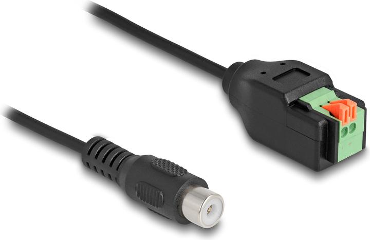 Actual product image Delock Cable cinch socket to terminal block adapter with pressure