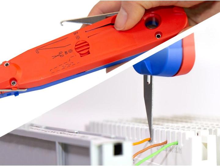 Actual product image Weicon Application tool LSA Sensor No.40 blue/red (185 mm)