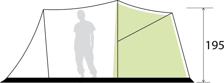 Actual product image Brunner Kalynda 5 (Tunnel tent, 18 kg, 5 persons)