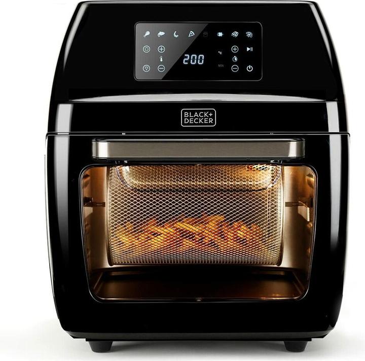 Actual product image Black & Decker Black+Decker BXAFO1200E - Hot Air Deep Fryer and Oven, 1700W, 12L (EU plug)