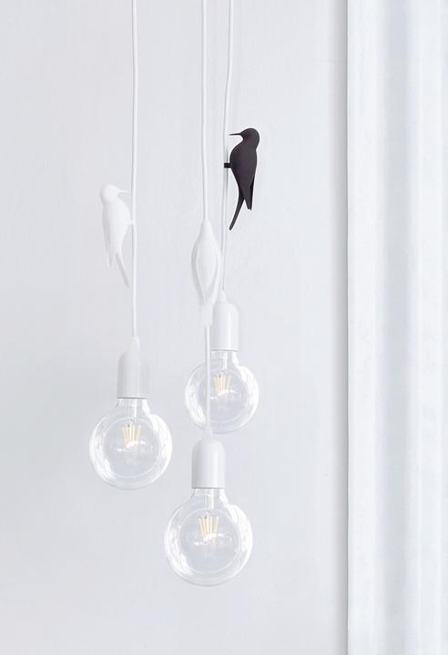 Actual product image Studio Macura Deco Letilo bird for lamp cable, Black