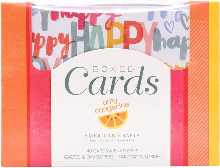 Image du produit American Crafts Carte à motifs Happy Live (1 pcs)