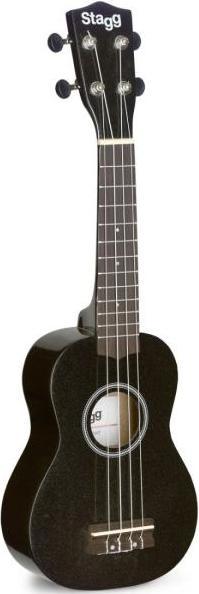 Produktbild Stagg US-NIGHT Sopran Ukulele mit Tasche mit Wandhalter (Sopran, Soprano)